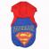 Costum Superman pentru catei si pisici Aexya Albastru cu rosu Marimea S