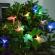 Sirag decorativ cu fluturi luminescenti pentru gradina incarcare cu lumina solara  Aexya Multicolor