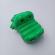 Jucarie interactiva, model crocodil la dentist, plastic, 13 cm, verde