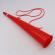 Vuvuzela goarna simpla, petreceri, stadion, miting, rosie cu snur, 36 cm