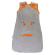 Sac de dormit multifunctional grey orange zoo animal travel 0-3 luni 2.5 tog