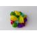 Set 20 cuburi de gheata in forma de fructe, reutilizabile, multicolor, Vivo 19486