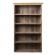 Biblioteca cu 5 rafturi din lemn maro 61 cm x 16 cm x 99 h
