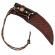Cutit de vanatoare ideallstore®, apache saviour, negru, 18 cm, otel damasc, teaca piele
