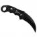 Briceag de vanatoare ideallstore®, liberty claw, karambit extensibil, 14.5 cm, negru