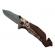 Briceag de vanatoare ideallstore®, super adventure, otel inoxidabil, 20 cm, maro
