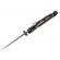 Briceag de vanatoare ideallstore®, super adventure, otel inoxidabil, 20 cm, maro