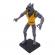 Figurina metalica ideallstore®, powerful manwolf, editie de colectie, lucrat manual, 9 cm