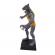 Figurina metalica ideallstore®, powerful manwolf, editie de colectie, lucrat manual, 9 cm