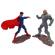 Set doua figurine ideallstore®, superman vs lex luthor, plastic, editie de colectie, 11 cm