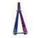 Set trei briceaguri fluture de antrenament ideallstore®, stylish butterfly, otel inoxidabil, multicolor