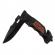 Briceag de vanatoare ideallstore®, true blade, otel inoxidabil, 23 cm, negru