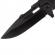 Briceag de vanatoare ideallstore®, true blade, otel inoxidabil, 23 cm, negru