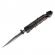 Briceag de vanatoare ideallstore®, true blade, otel inoxidabil, 23 cm, negru
