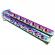 Briceag fluture de antrenament ideallstore®, rainbow siege, otel inoxidabil, 22.5 cm, multicolor