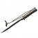 Cutit de vanatoare ideallstore®, survival pursuit, 35 cm, otel inoxidabil, argintiu, teaca inclusa