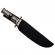 Cutit de vanatoare ideallstore®, survival pursuit, 35 cm, otel inoxidabil, argintiu, teaca inclusa