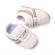 Adidasi albi cu dungi kaky - sports (marime disponibila: 6-9 luni (marimea 19