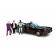 Jada batman set masinuta metalica batmobile 1:24 si 4 figurine