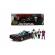 Jada batman set masinuta metalica batmobile 1:24 si 4 figurine