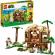 Lego super mario set de extindere casa din copac a lui donkey kong 71424