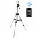 Trepied fotografic din aluminiu, compact, cu suport mobil 3d + telecomanda