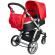 Carucior 2 in 1 veneto rosu kidscare