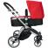 Carucior 3 in 1 veneto rosu kidscare