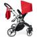 Carucior 3 in 1 veneto rosu kidscare