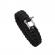 Bratara supravietuire ideallstore®, military surplus, paracord, 24 cm, negru