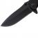 Briceag de vanatoare ideallstore®, firefighter department, 21 cm, otel inoxidabil, negru
