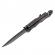 Briceag de vanatoare ideallstore®, firefighter department, 21 cm, otel inoxidabil, negru