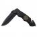Briceag de vanatoare ideallstore®, firefighter department, 21 cm, otel inoxidabil, negru