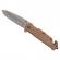 Briceag de vanatoare ideallstore®, general assault, otel inoxidabil, 21.5 cm, bej, teaca inclusa