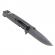 Briceag de vanatoare ideallstore®, major assault, otel inoxidabil, 23 cm, argintiu