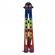 Briceag fluture de antrenament ideallstore®, romanian spirit, otel inoxidabil, 22.5 cm, multicolor