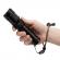 Lanterna de supravietuire ideallstore®, gefahrenhelfer, metalica, led, usb, zoom, negru