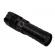 Lanterna de supravietuire ideallstore®, gefahrenhelfer, metalica, led, usb, zoom, negru