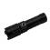Lanterna de supravietuire ideallstore®, gefahrenhelfer, metalica, led, usb, zoom, negru