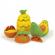 Set de joaca logic baby clementoni - asambleaza fructele