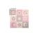 Covoras de joaca puzzle 120x120 cm momi nebe pink