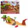 Set de joaca cars dino cu masinuta cave fulger mcqueen
