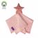 Paturica din bumbac organic cu jucarie star clevamama 3494