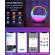 Lampa Smart LED RGBmultifunctionala Incarcator Rapid Wireless 15W Control App Difuzor Control din voce Terapie Sunet Doua Alarme diferite Wi-Fi Ceas cu Lumina ambientala Vreme Compatibilitate Alexa si Google Iphone si Android