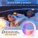 Lampa Smart LED RGBmultifunctionala Incarcator Rapid Wireless 15W Control App Difuzor Control din voce Terapie Sunet Doua Alarme diferite Wi-Fi Ceas cu Lumina ambientala Vreme Compatibilitate Alexa si Google Iphone si Android