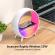 Lampa Smart LED RGBmultifunctionala Incarcator Rapid Wireless 15W Control App Difuzor Control din voce Terapie Sunet Doua Alarme diferite Wi-Fi Ceas cu Lumina ambientala Vreme Compatibilitate Alexa si Google Iphone si Android
