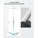 Lampa de colt LED RGB PLUG and PLAY Wi-Fi schelet din metal joc de lumini si sincronizare dupa voce sau muzica telecomanda amplasare pe podea design modern lumina ambientala multiple moduri de functionare 142 cm