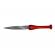 Mini cutit de vanatoare ideallstore®, home run, model bata baseball, otel inoxidabil, 11.5 cm, rosu