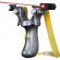 Set prastie laser ideallstore®, sling king, plastic, 11.5 cm, boloboc, argintiu si 200 bile de 6 mm