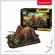 Puzzle 3d triceratops 44 piese cubic fun